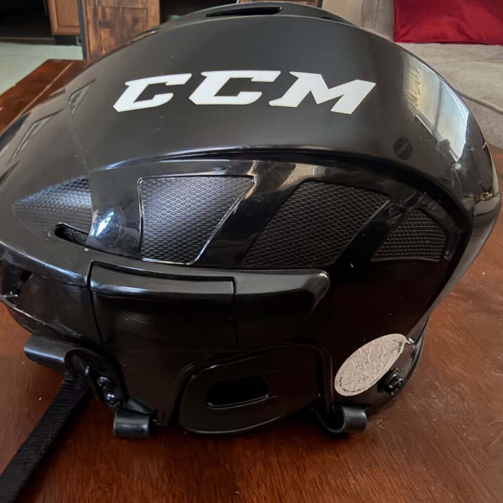 Used CCM FL40 Hockey Helmet Only Black SM,